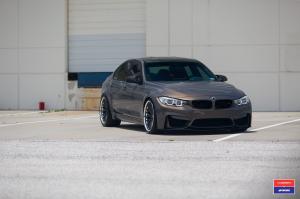 BMW M3 Sedan X Work on Vossen Wheels (VWS-2) 2016 года